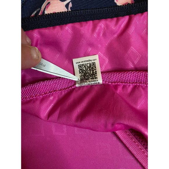 VERA BRADLEY Pelican Rolling Duffel Bag Overnight Weekend Carry On Luggage - Picture 14 of 16